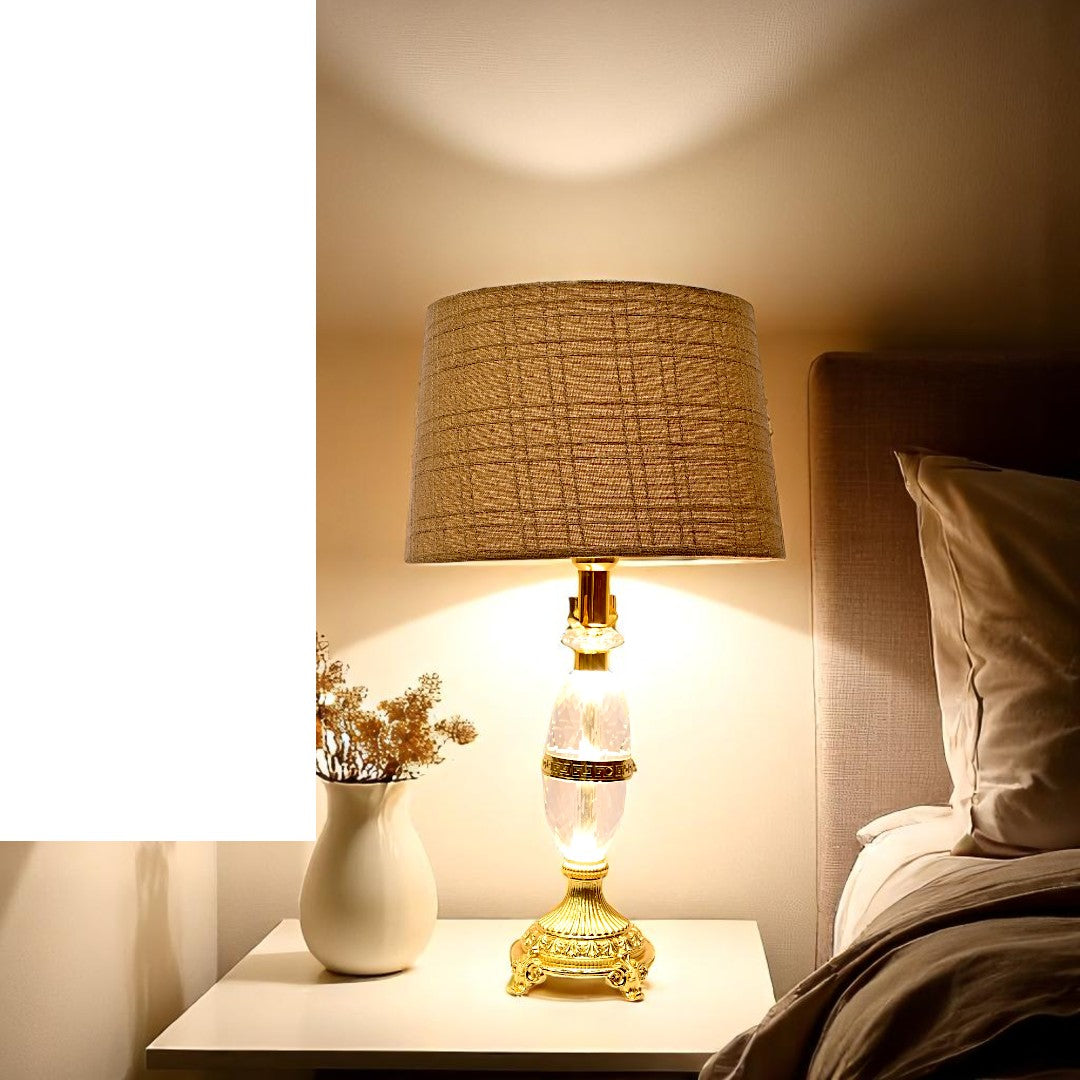 Liora Elegant Brass Table Lamp